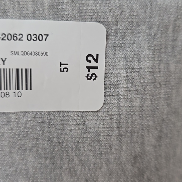 OKIE DOKIE TODDLER BOYS GRAY SHORT SLEEVE SKATER TEE SHIRT & SWEATPANTS 5T - Picture 10 of 13